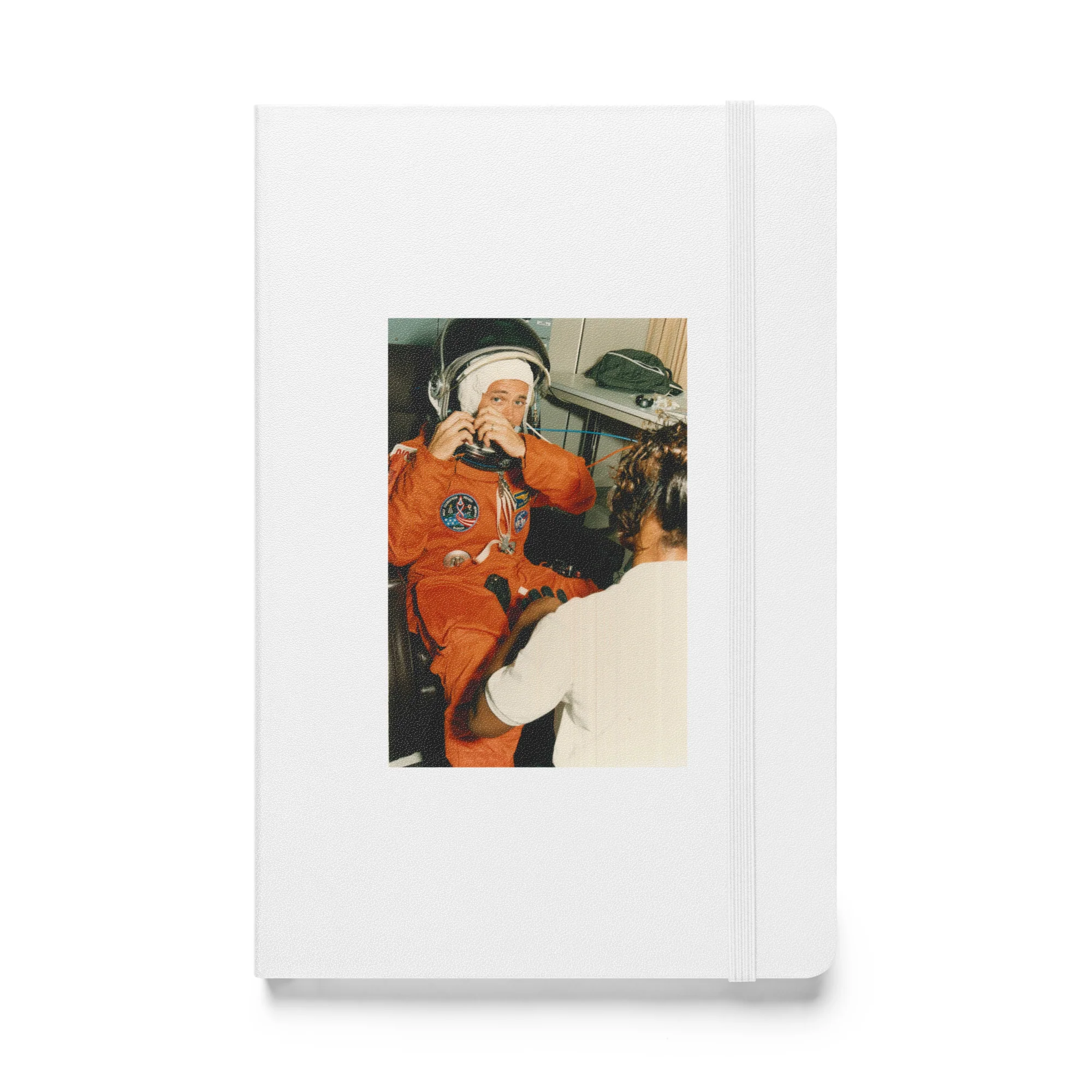 STS-51 Mission Specialist Daniel Bursch Custom Hardcover Bound Notebook - Image 4