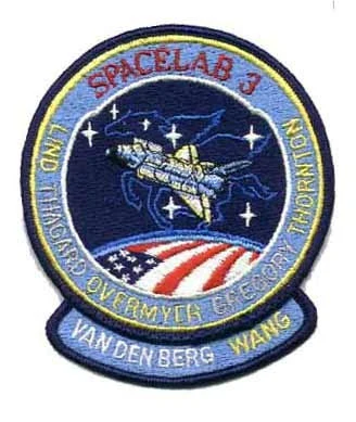 STS-51B Mission Patch