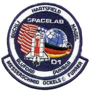 STS-61A Mission Patch