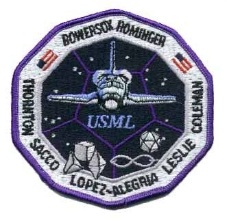 STS-73 Mission Patch