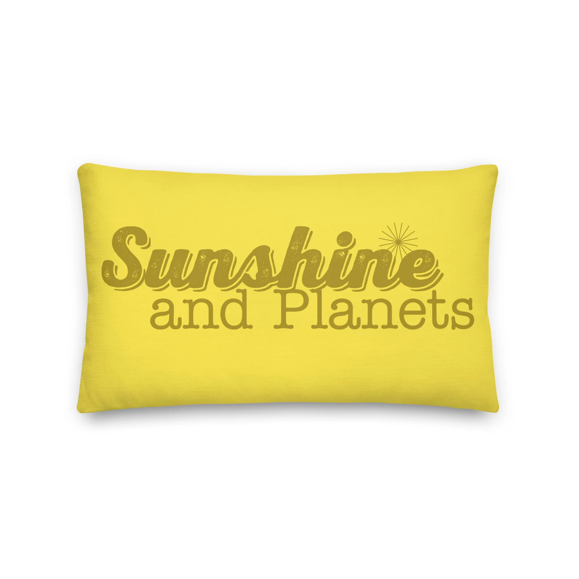 Sunshine and Planets Pillow - Image 4
