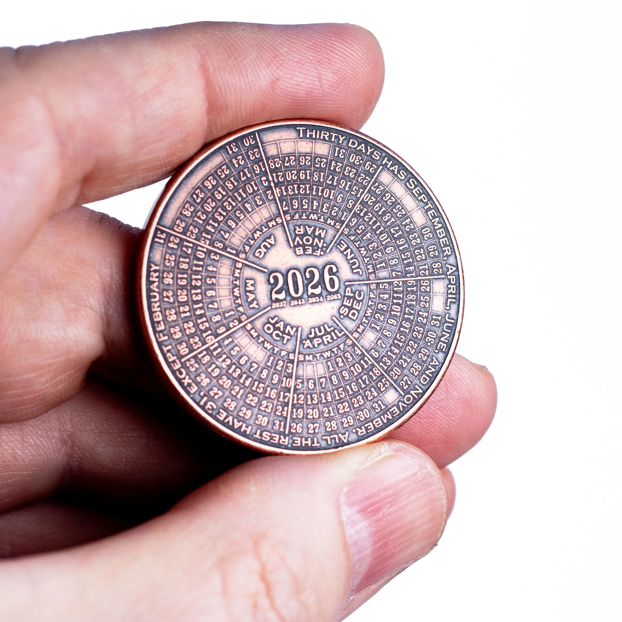 Two-Year Calendar Coin 2025-2026 - Image 2