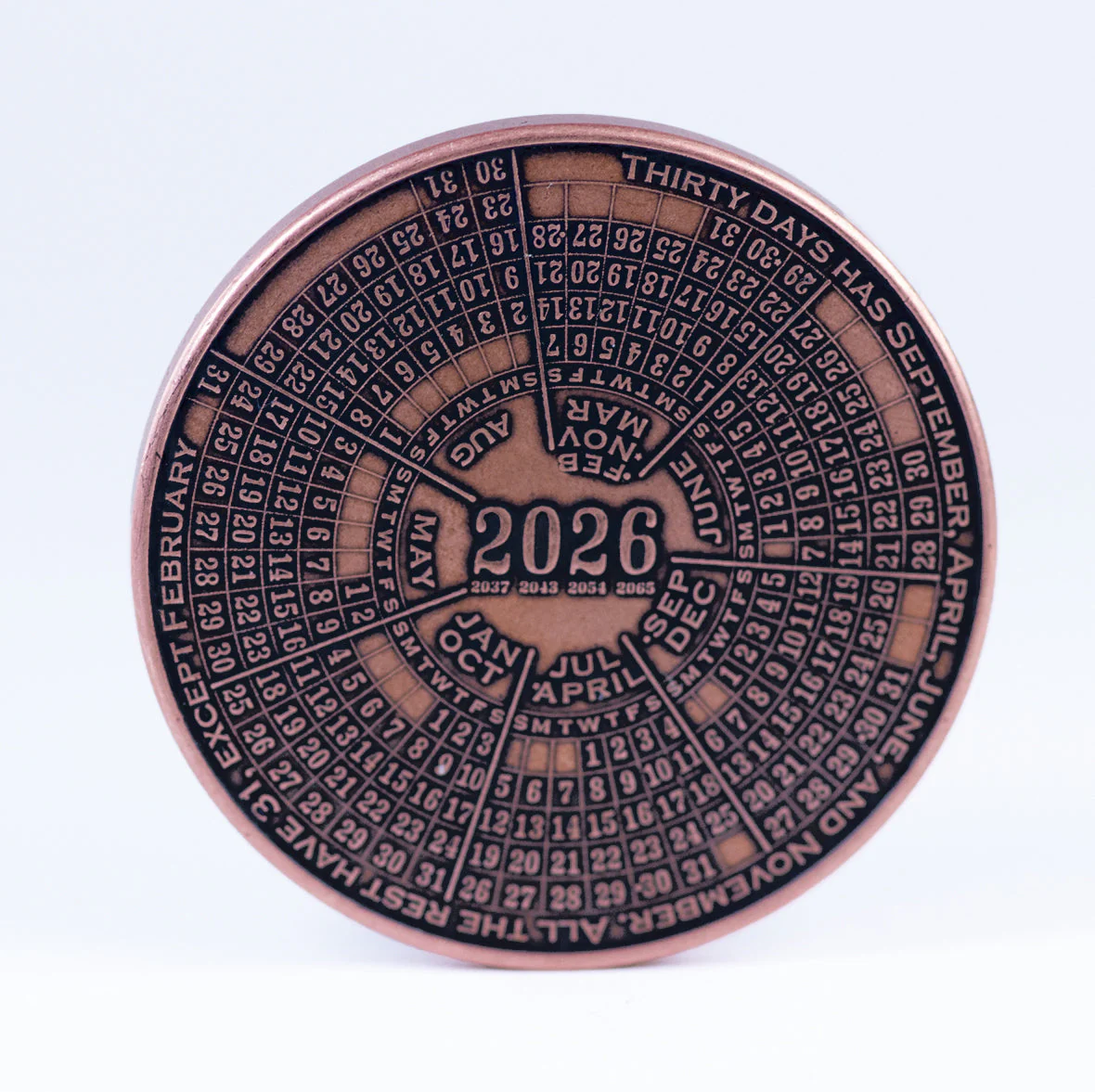 Two-Year Calendar Coin 2025-2026 - Image 4