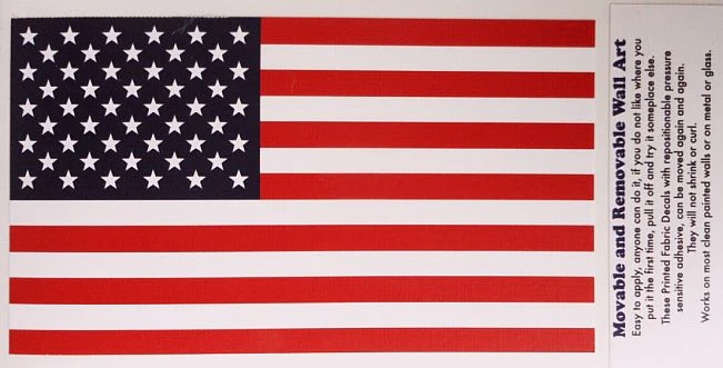 United States of America Flag - Removable Wall Art