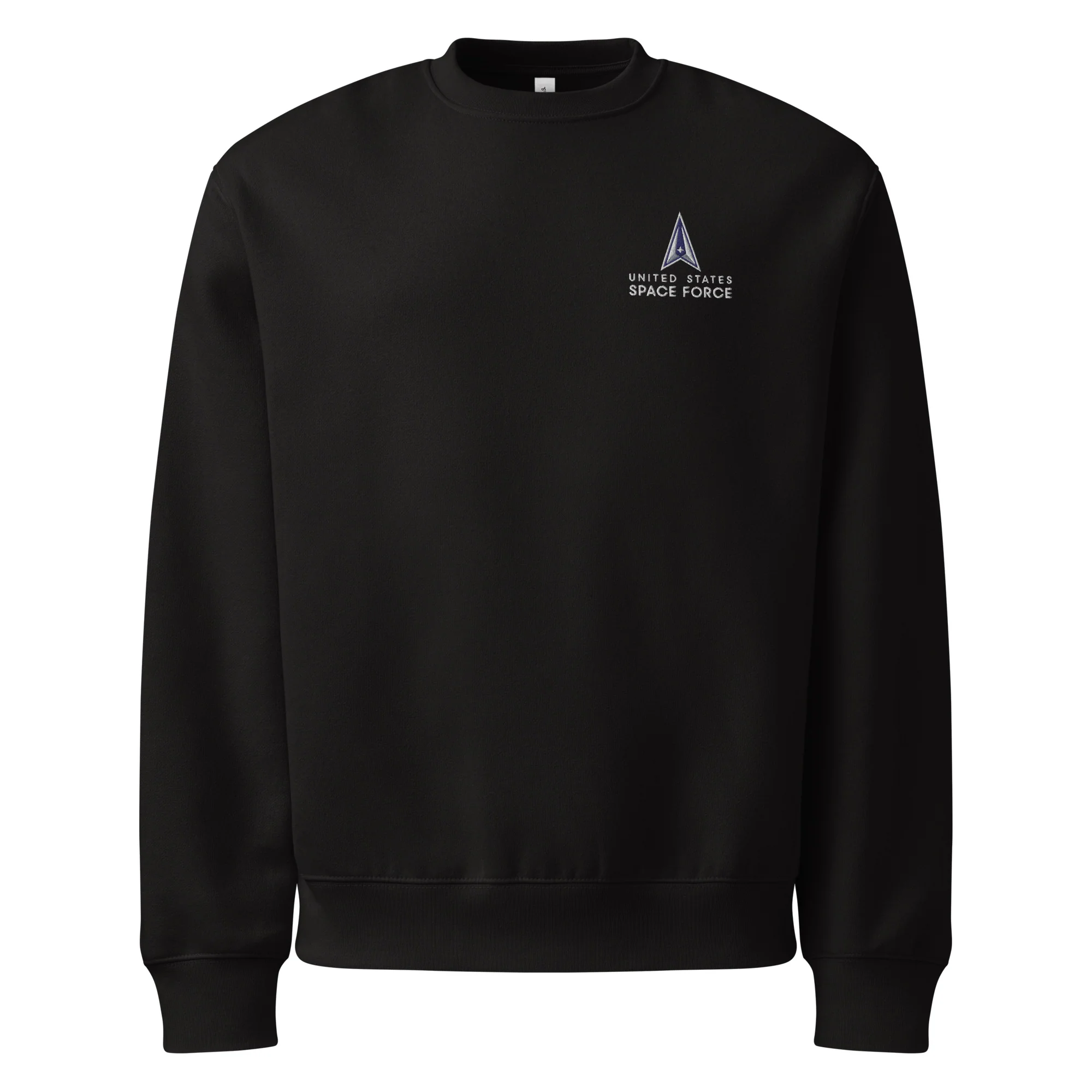 United States SPACE FORCE Embroidered Logo Sweatshirt