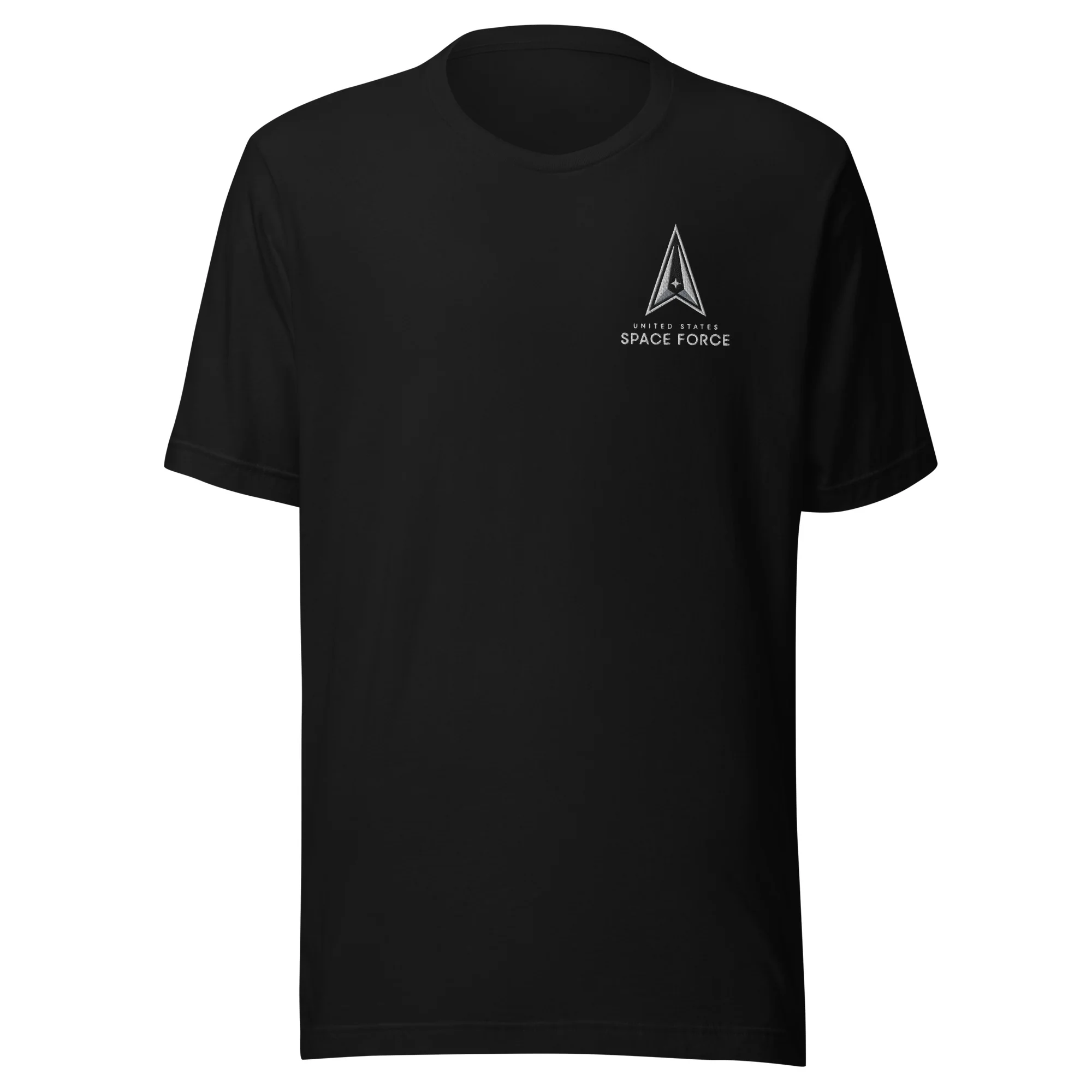 United States SPACE FORCE Embroidered Logo T-Shirt