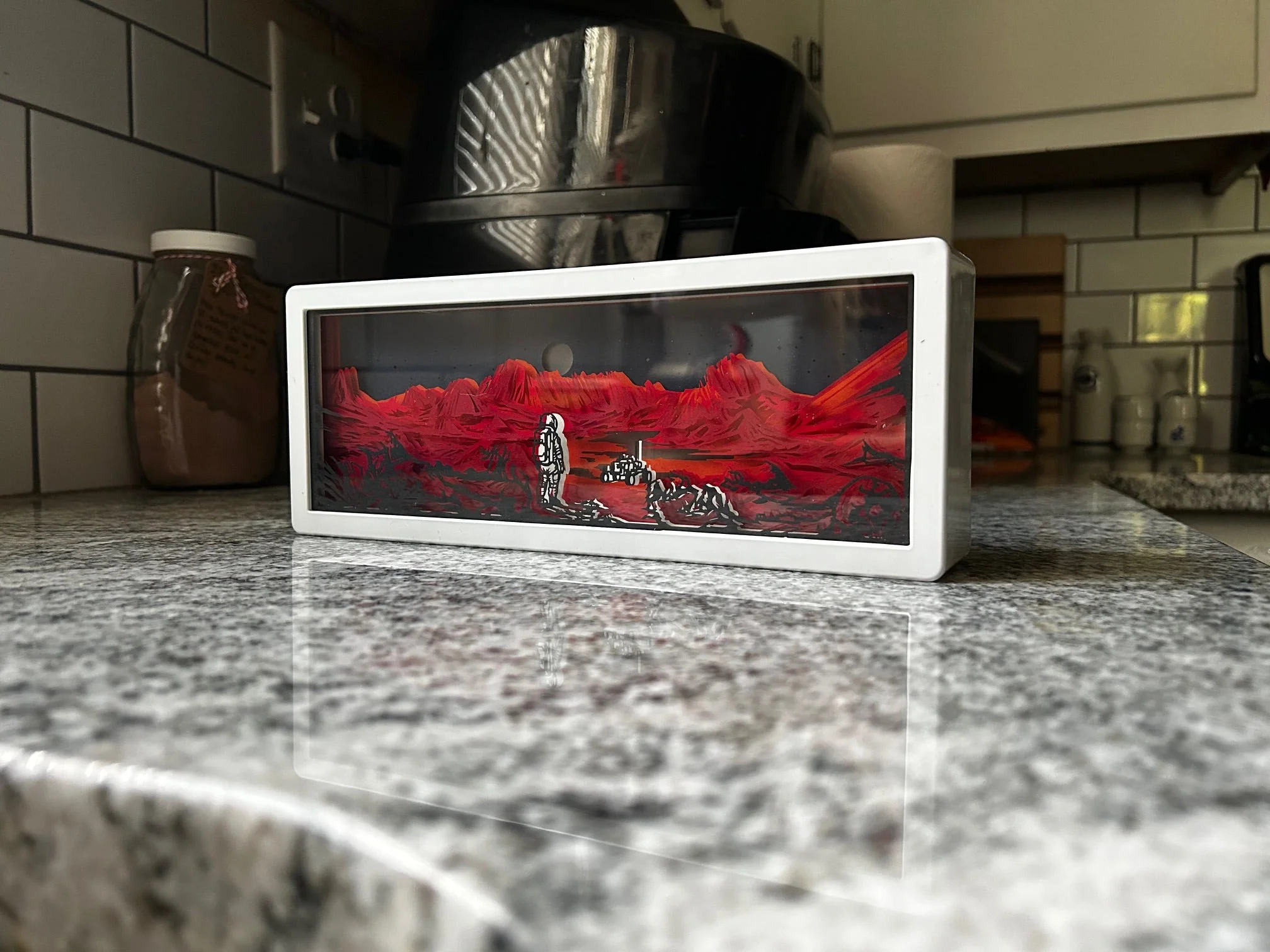 Walking on Mars 3D Paper Light - Image 5