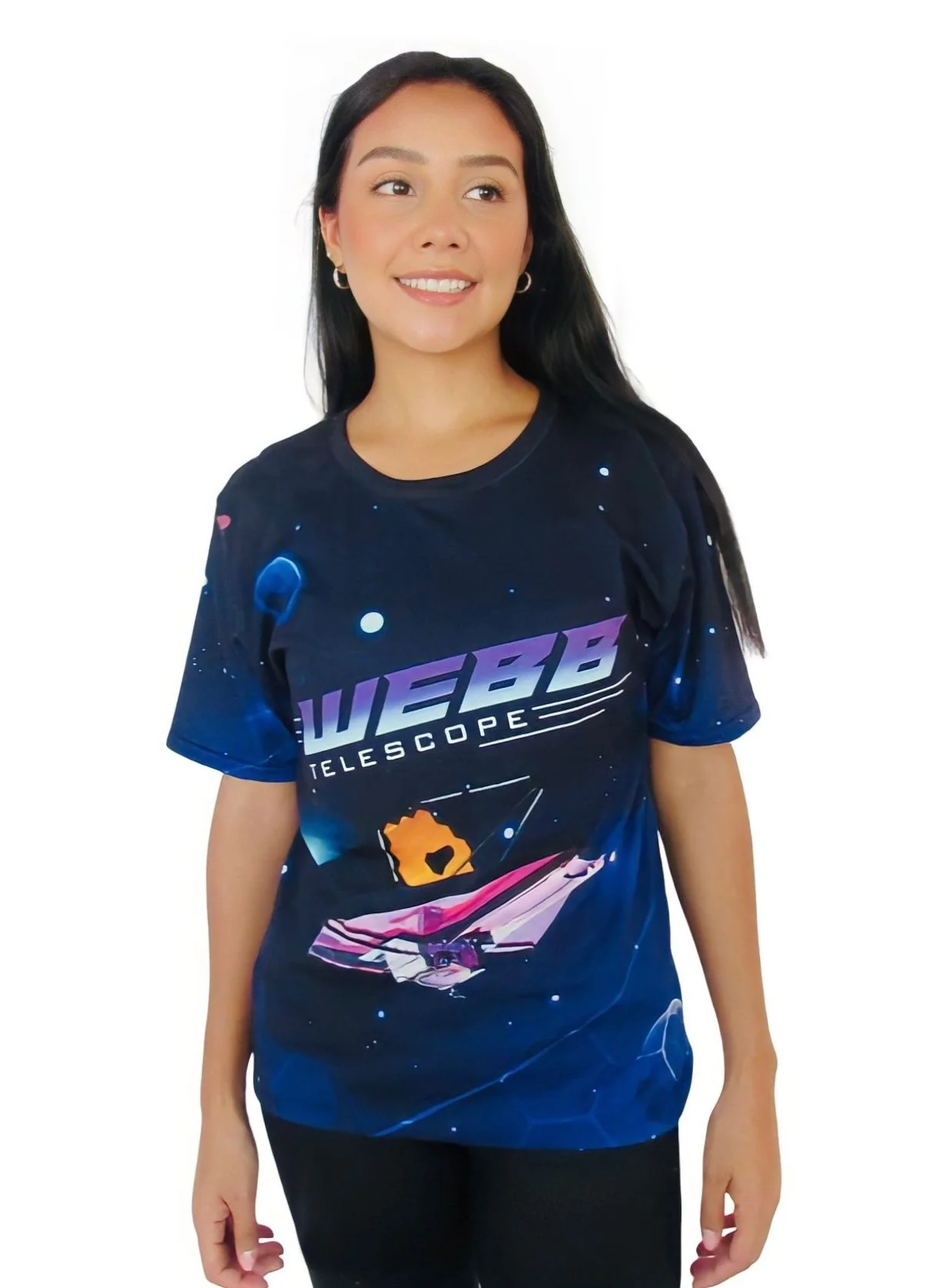 WEBB Telescope with WEBB Logo T-Shirt - Kids 8 to 20