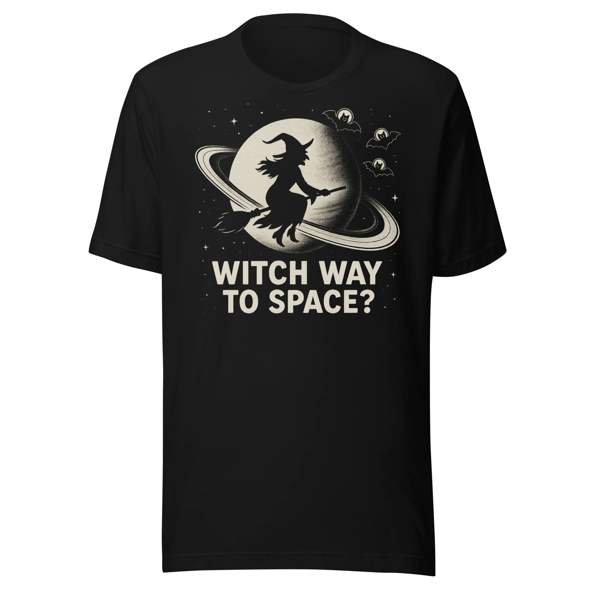 Witch on Saturn Unisex T-shirt - Image 2